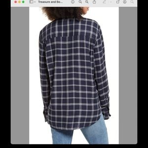 Plaid Boyfriend Shirt
